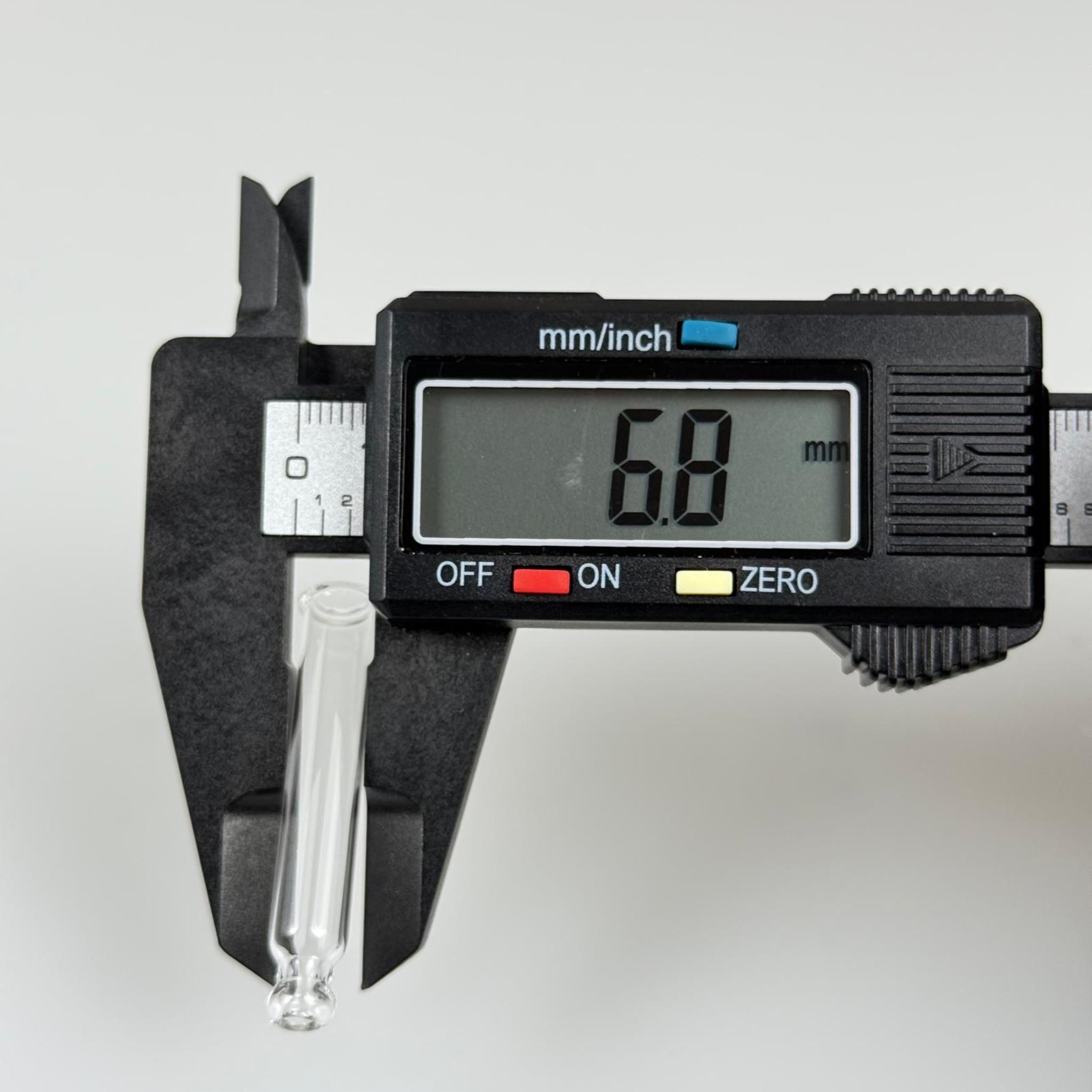 42 MM CAM ÇUBUK - DAMLALIKLI ŞİŞE İÇİN CAM PİPET