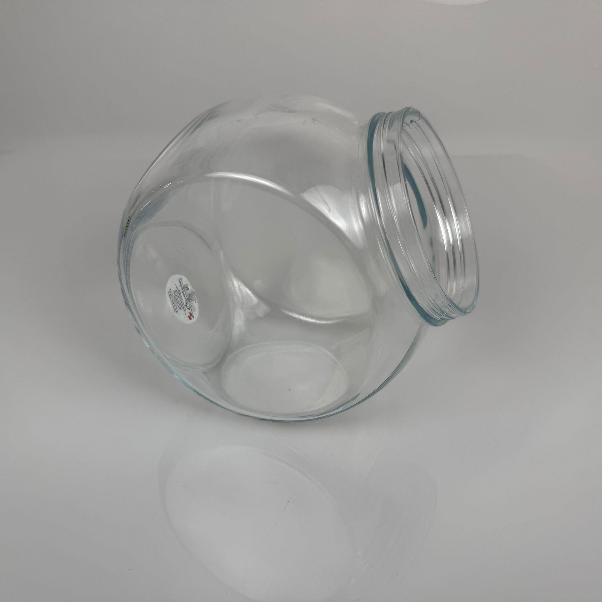 PAŞABAHÇE KODU 80000 ÜÇ DİPLİ YATIK CAM KAVANOZ EBAT 1500 CC - KAPAKSIZ