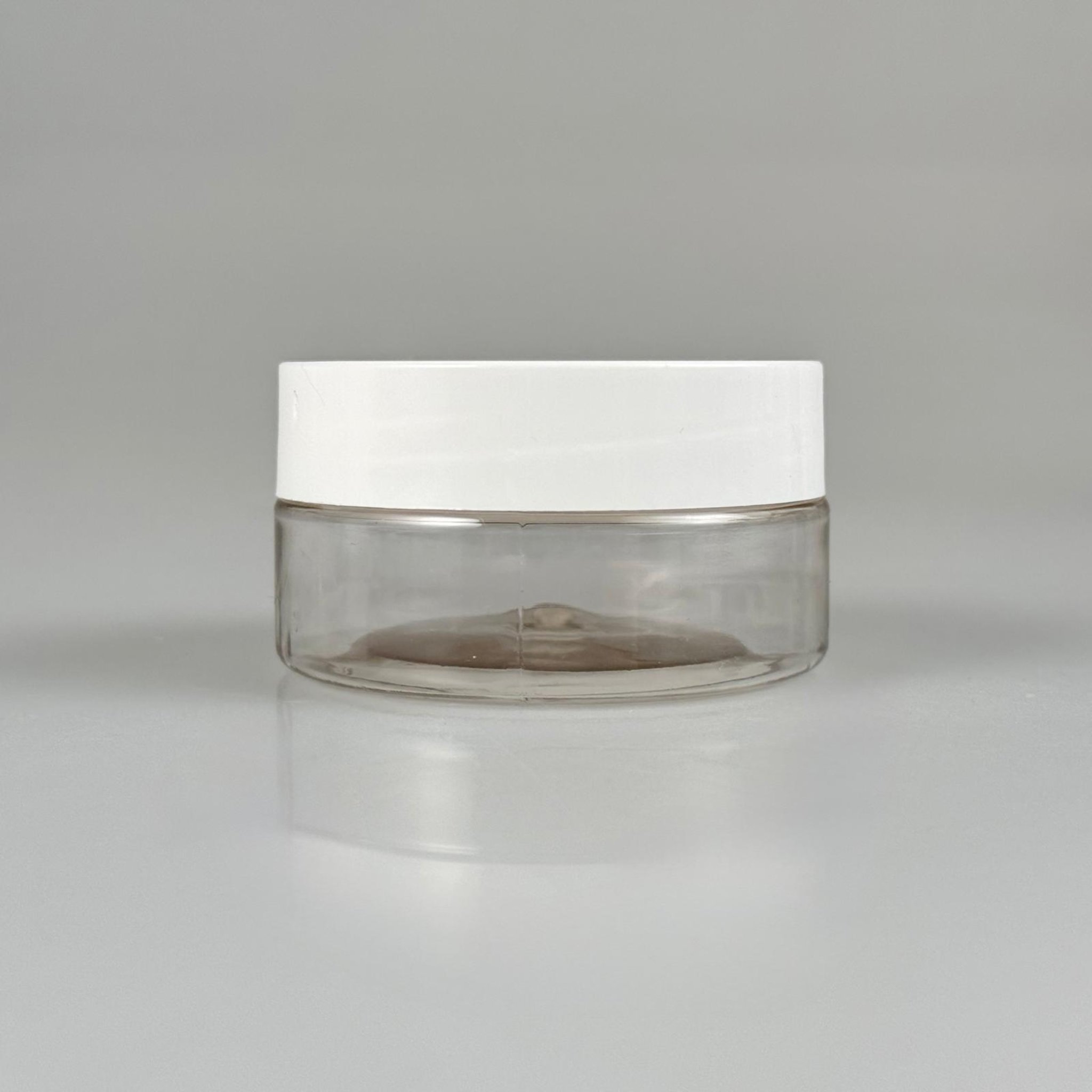 50 CC PET KAVANOZ- BEYAZ KAPAKLI - 50 ML PLASTİK KAVANOZ - KREM KAVANOZU