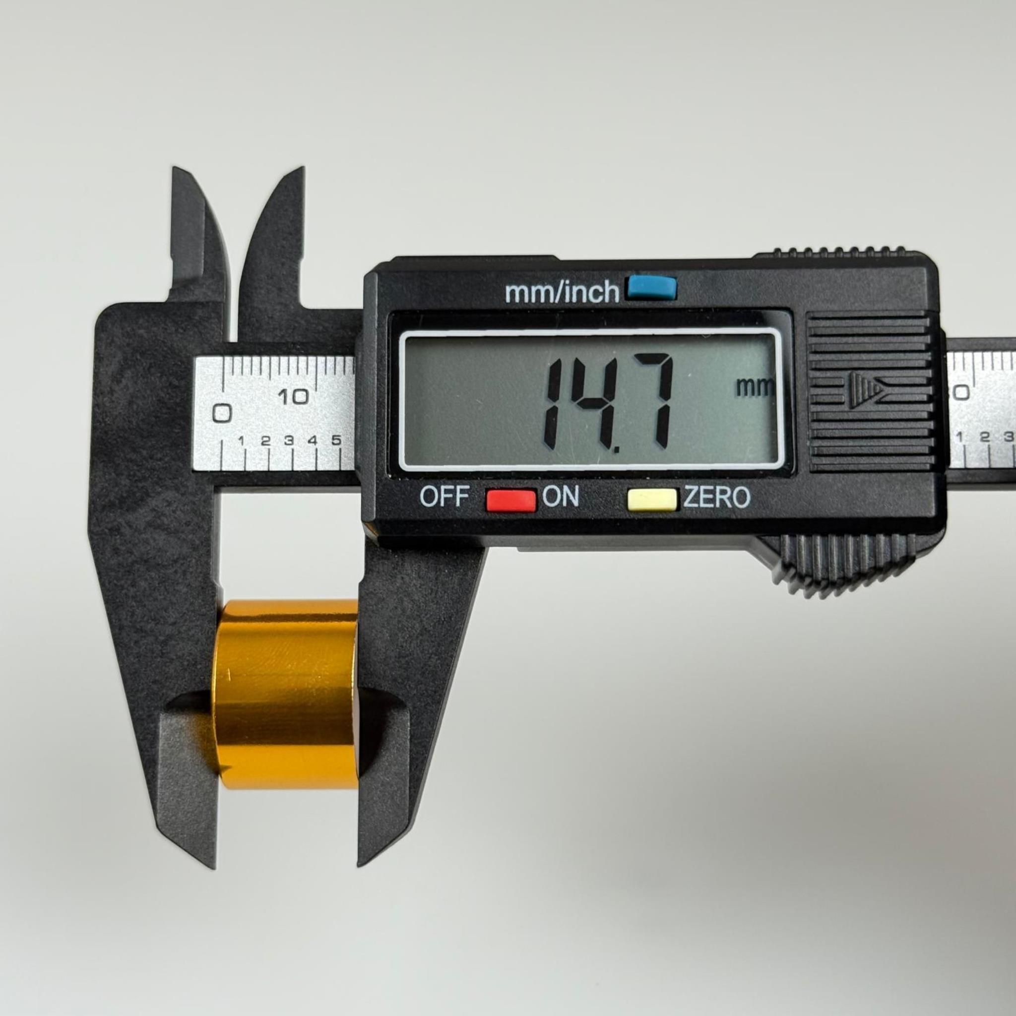 18 MM DELİKLİ GOLD METALİK KAPLAMALI KAPAK (DAMLALIK İÇİN)