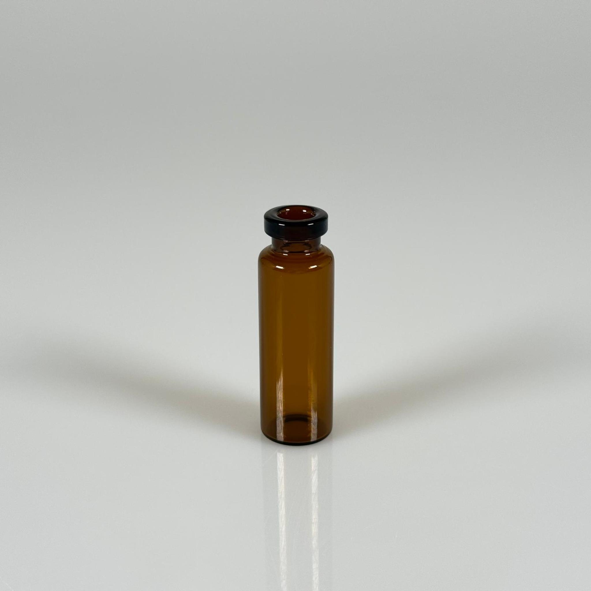 BOROSİLİKAT AMBER CAM ŞİŞE - 5 CC - 16x50 MM - ÇEKME CAM BORU FLAKON İNCE PENİSİLİN ŞİŞESİ - AĞIZ ÇAPI 13 MM