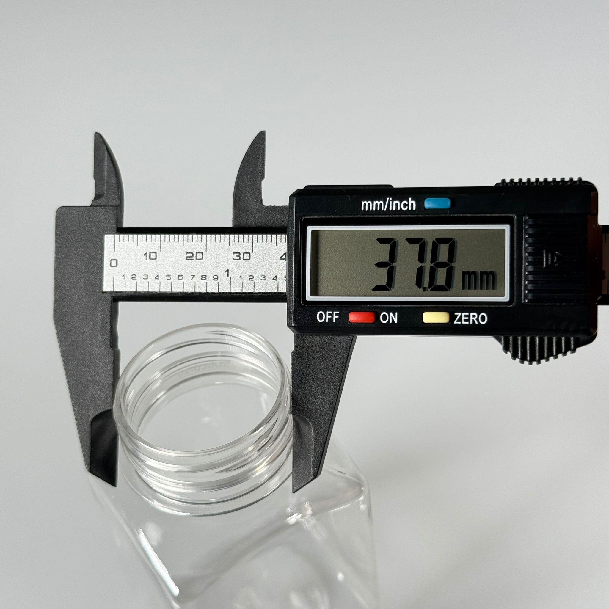 150 CC KÖŞELİ KARE PET ŞİŞE (15,6 GR) - 38 MM GENİŞ AĞIZLI KAPAKSIZ - 150 ML DETOX, MEYVE SUYU, SMOOTHIE, AYRAN, SÜT, MEŞRUBAT VB İÇİN BOŞ PLASTİK ŞİŞELER