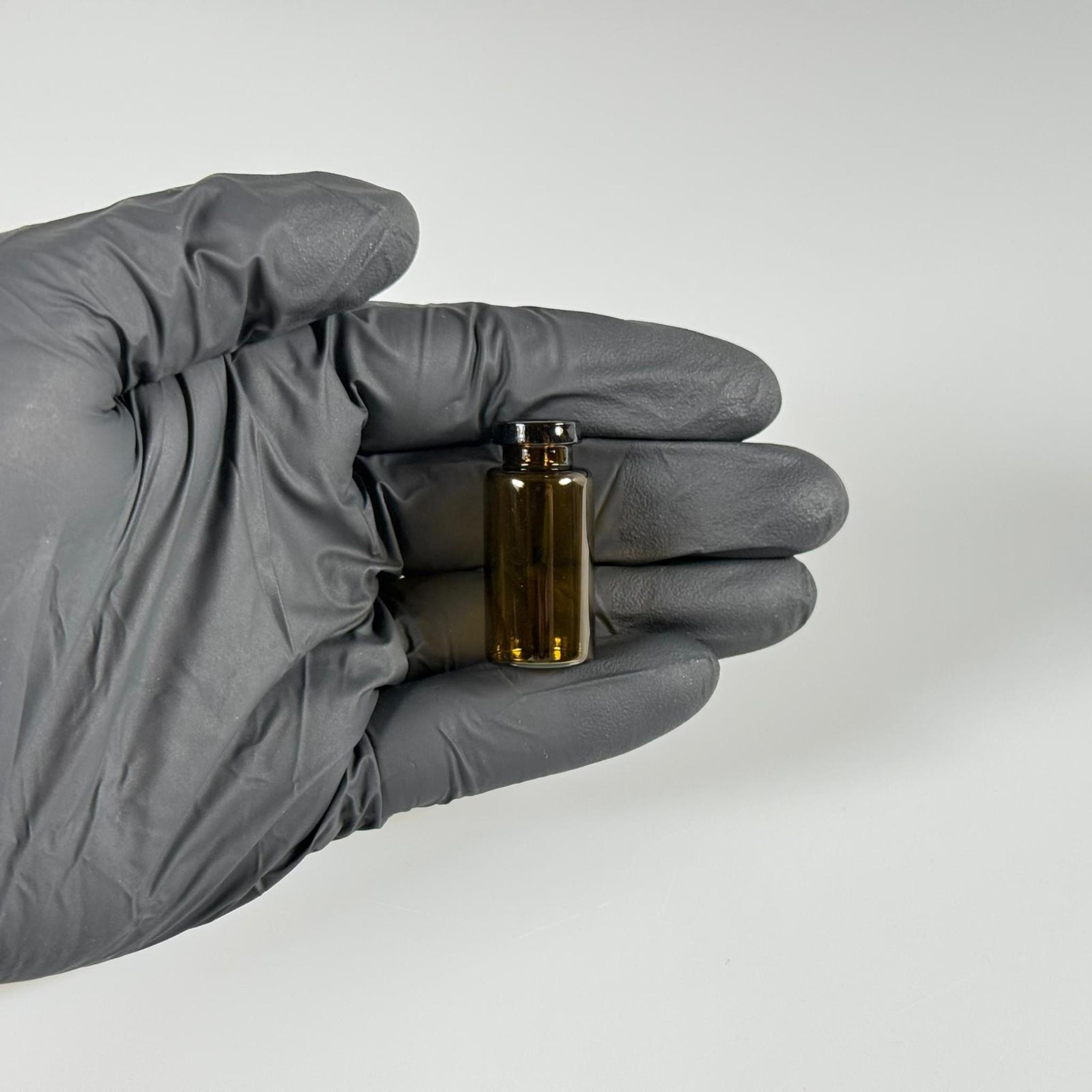 BOROSİLİKAT AMBER CAM ŞİŞE - 3 CC - 16x35 MM - ÇEKME CAM BORU FLAKON İNCE PENİSİLİN ŞİŞESİ - AĞIZ ÇAPI 13 MM