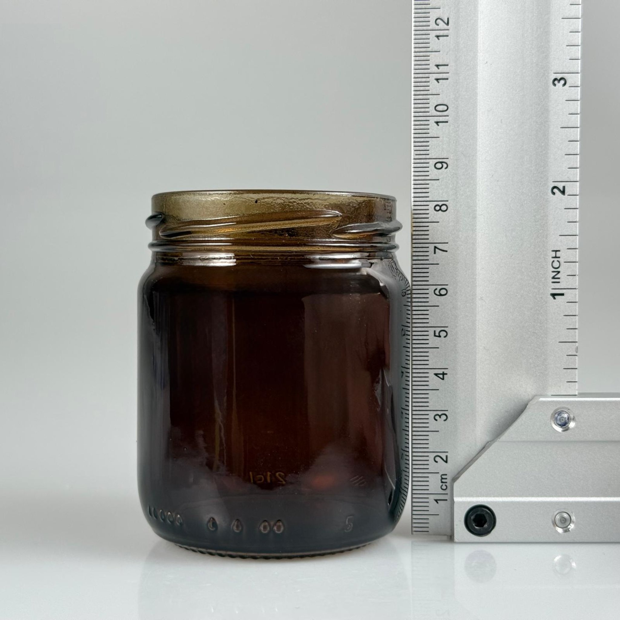 210 CC AMBER CAM KAVANOZ KAPAKSIZ (63 AĞIZ) (KARGODA ÇİZİLEBİLİR - İADESİ YOKTUR)