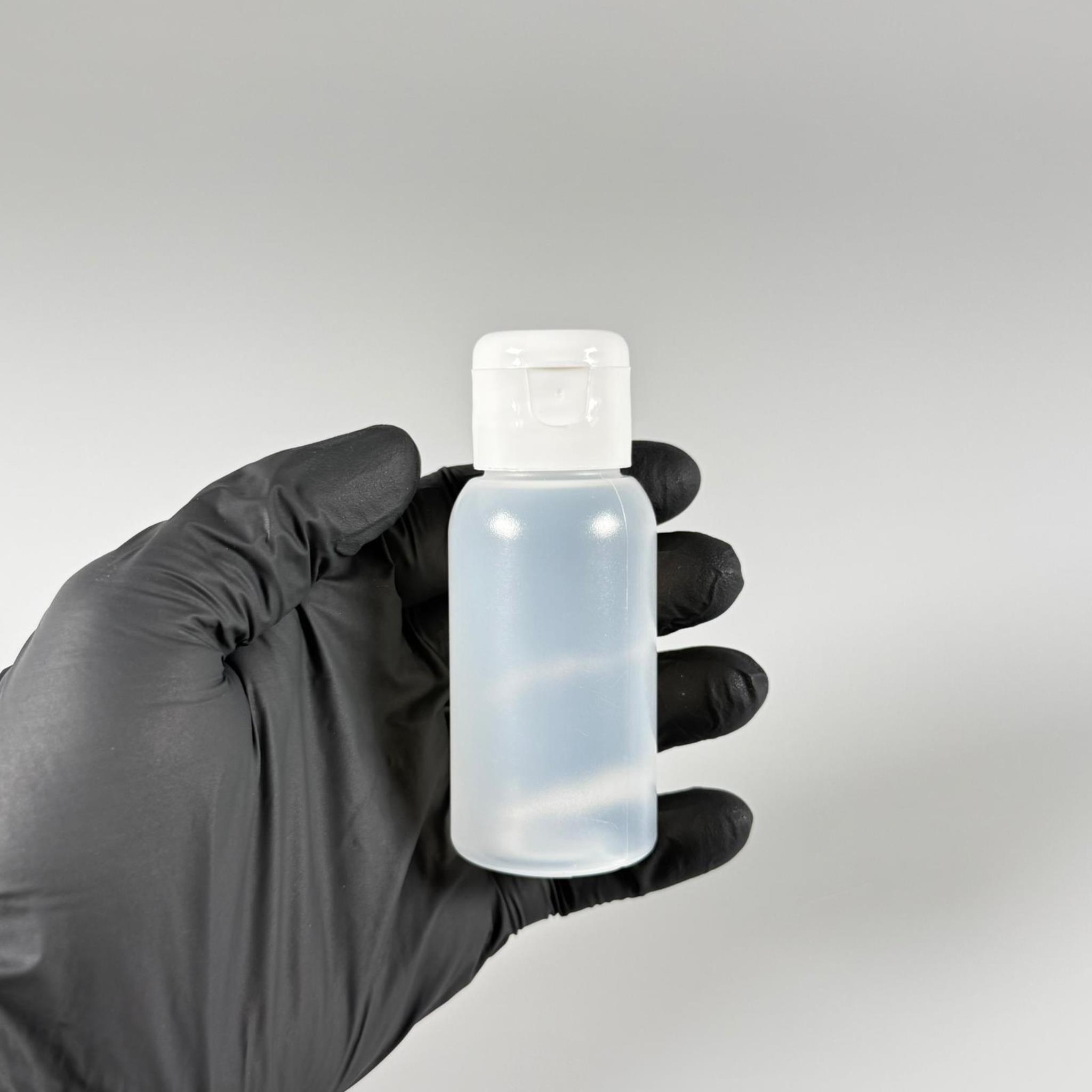 50 ML SIKILABİLİR YUMUŞAK POLİETİLEN PE PLASTİK ŞİŞE - BEYAZ FLİPTOP AKITICI ŞAMPUAN KAPAKLI - 50 cc sos, yağ, kartuş, mürekkep vb için boş şişeler