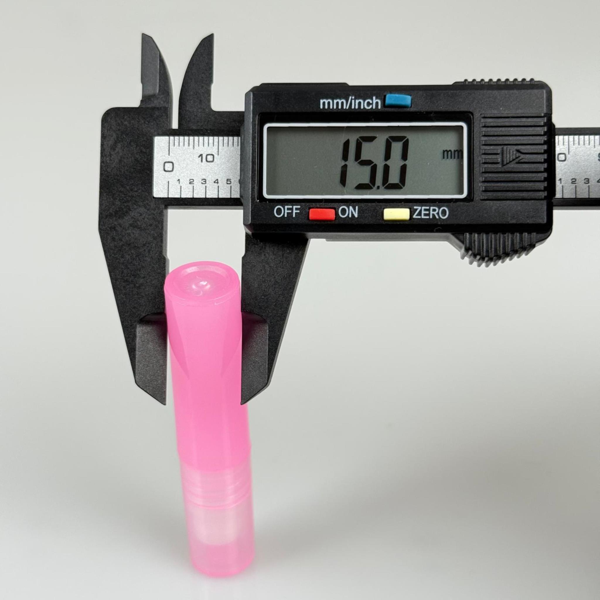 1,5 CC PLASTİK ROLL-ON ŞİŞE - BİLYELİ ŞİŞE - MİS ŞİŞESİ - ESANS ŞİŞESİ - KOKU - ŞİŞESİ - PARFÜMERİ ŞİŞESİ - PEMBE