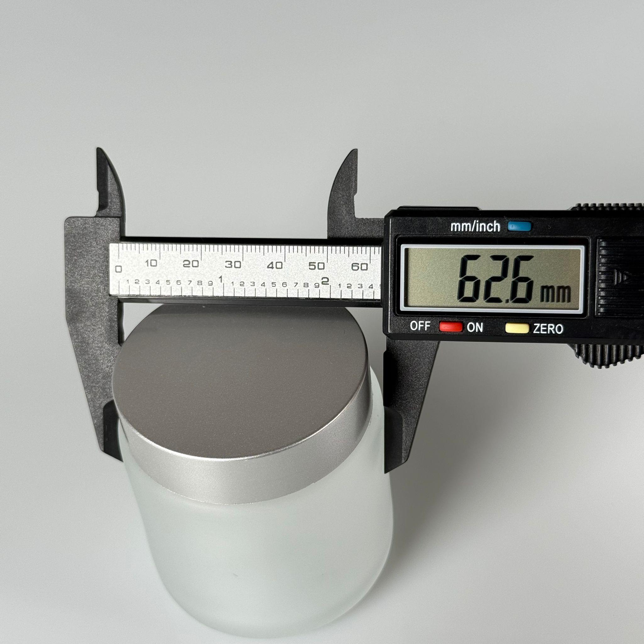 100 CC CAM BUZLU KREM KAVANOZU - GÜMÜŞ  KAPAKLI İÇ CONTALI - 100 ML BUZLU CAM KREM KAVANOZU - BUZLU MUM KAVANOZU