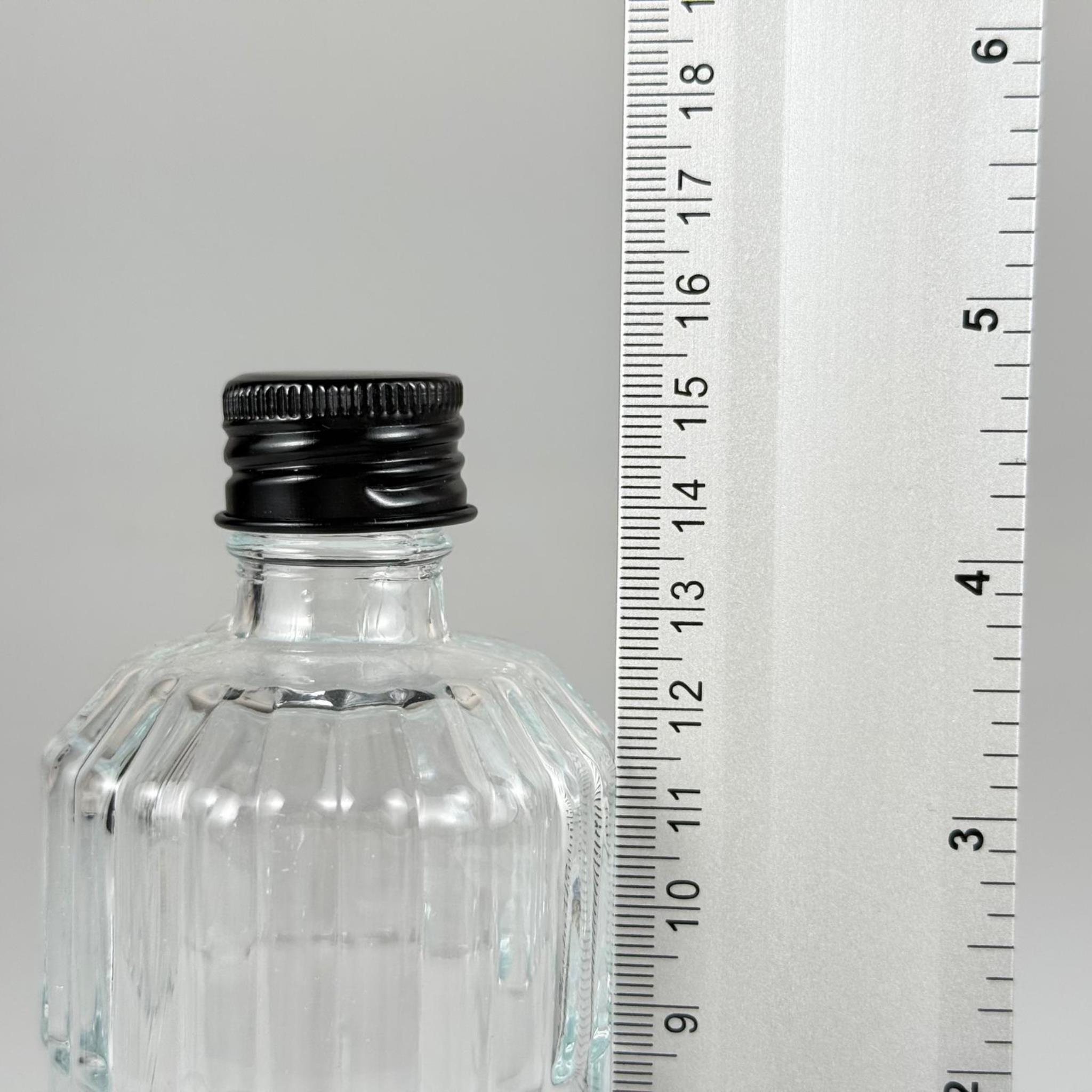 200 CC SİLİNDİR ZÜMRÜT MODEL CAM ŞİŞE - 24 AĞIZ + KÖPÜK CONTALI SİYAH METAL ALÜMİNYUM KAPAK - 200 ML ZÜMRÜT CAM ŞİŞELERİ