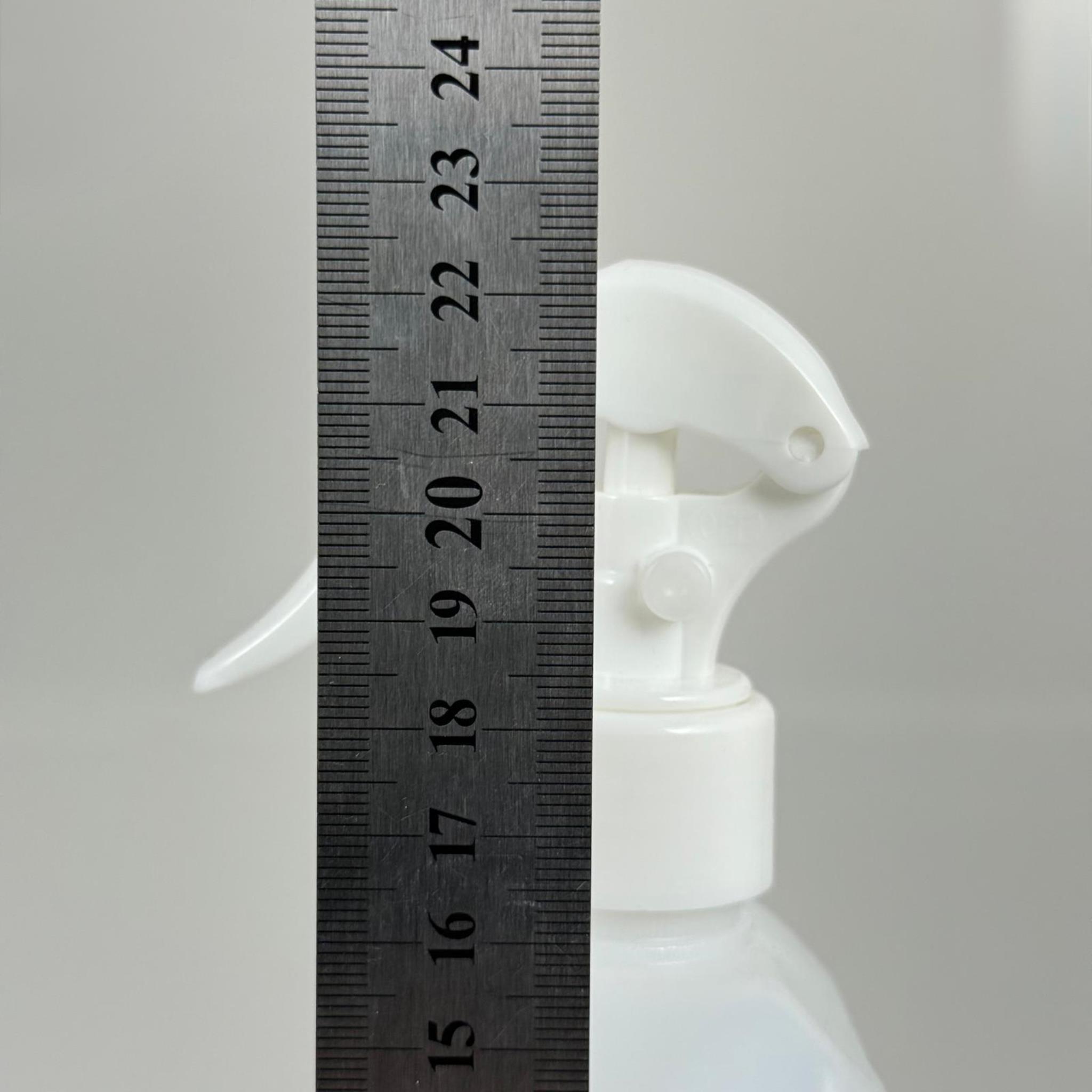 500 CC BEYAZ POLİETİLEN KALIN ŞİŞE - 500 ML BEYAZ PLASTİK ŞİŞE BEYAZ TRİGER SPREYLİ