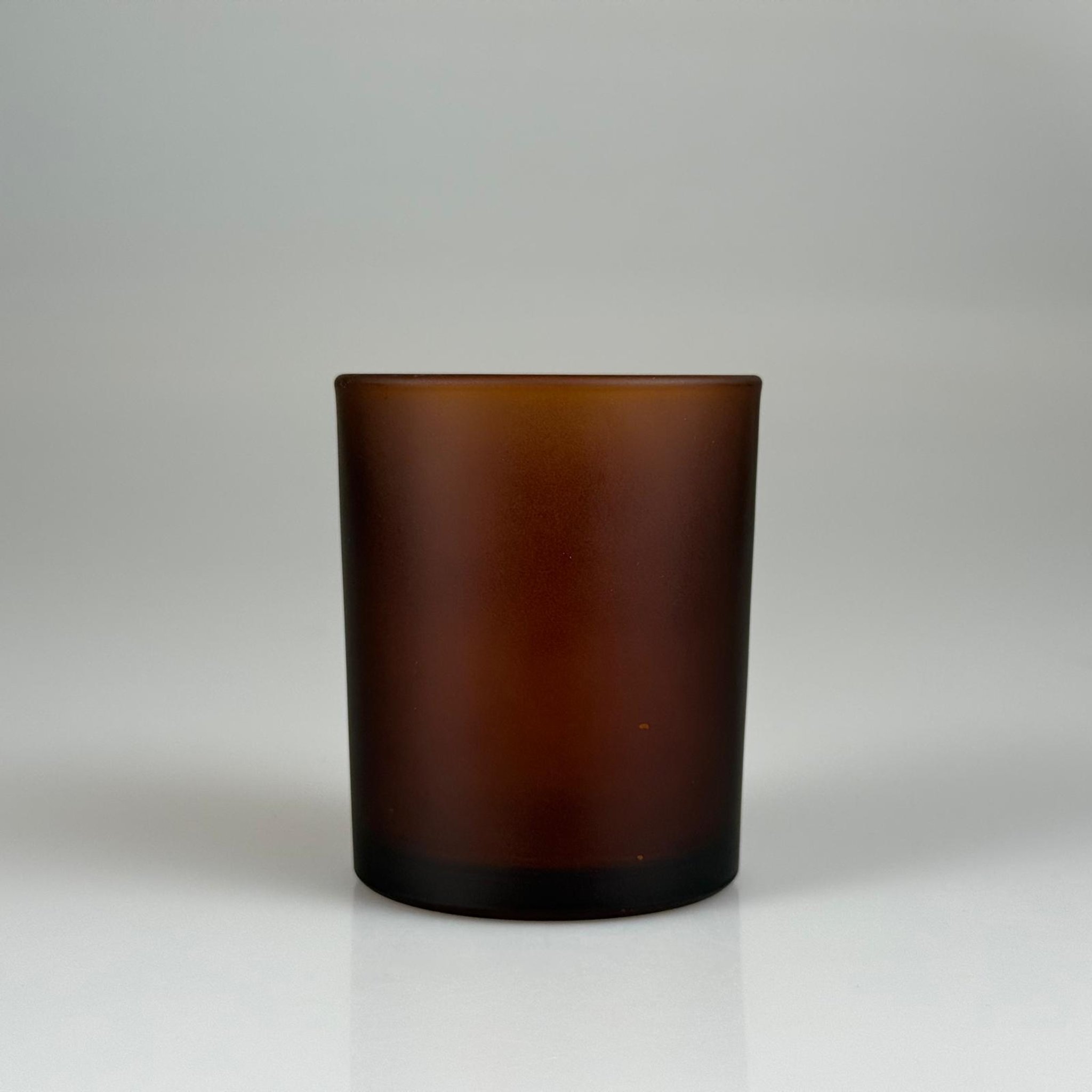 MUM BARDAK - MUM İÇİN CAM BARDAK - TOPTAN CAM MUMLUK - BOŞ MUM KASESİ - 100 CC AMBER BARDAK 55 MM AĞIZ ÇAPI