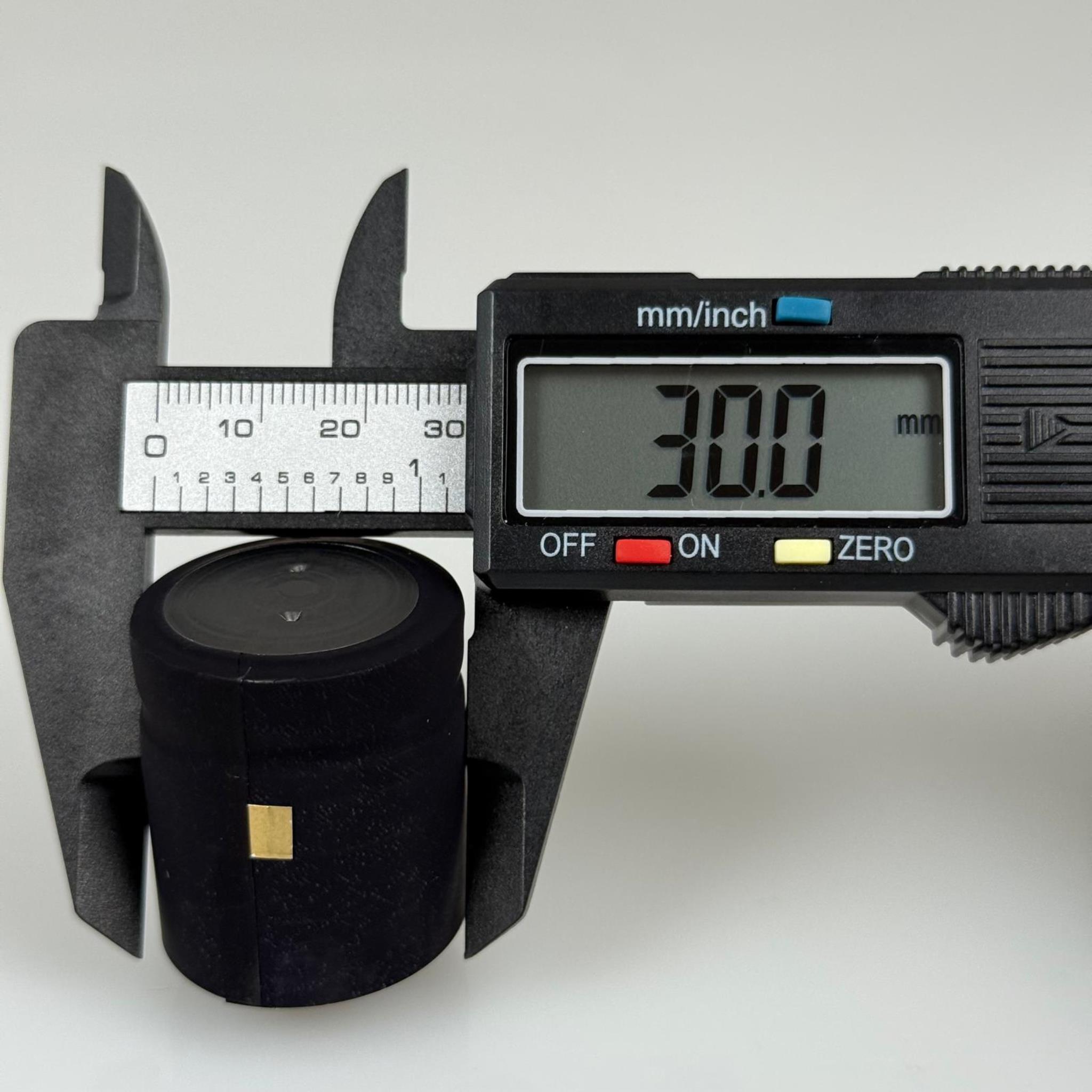 30X32 KAPŞON SİYAH (28 MM AĞIZ CAM ŞİŞELERE, YASSI COLDBREW ŞİŞESİNE UYAR)