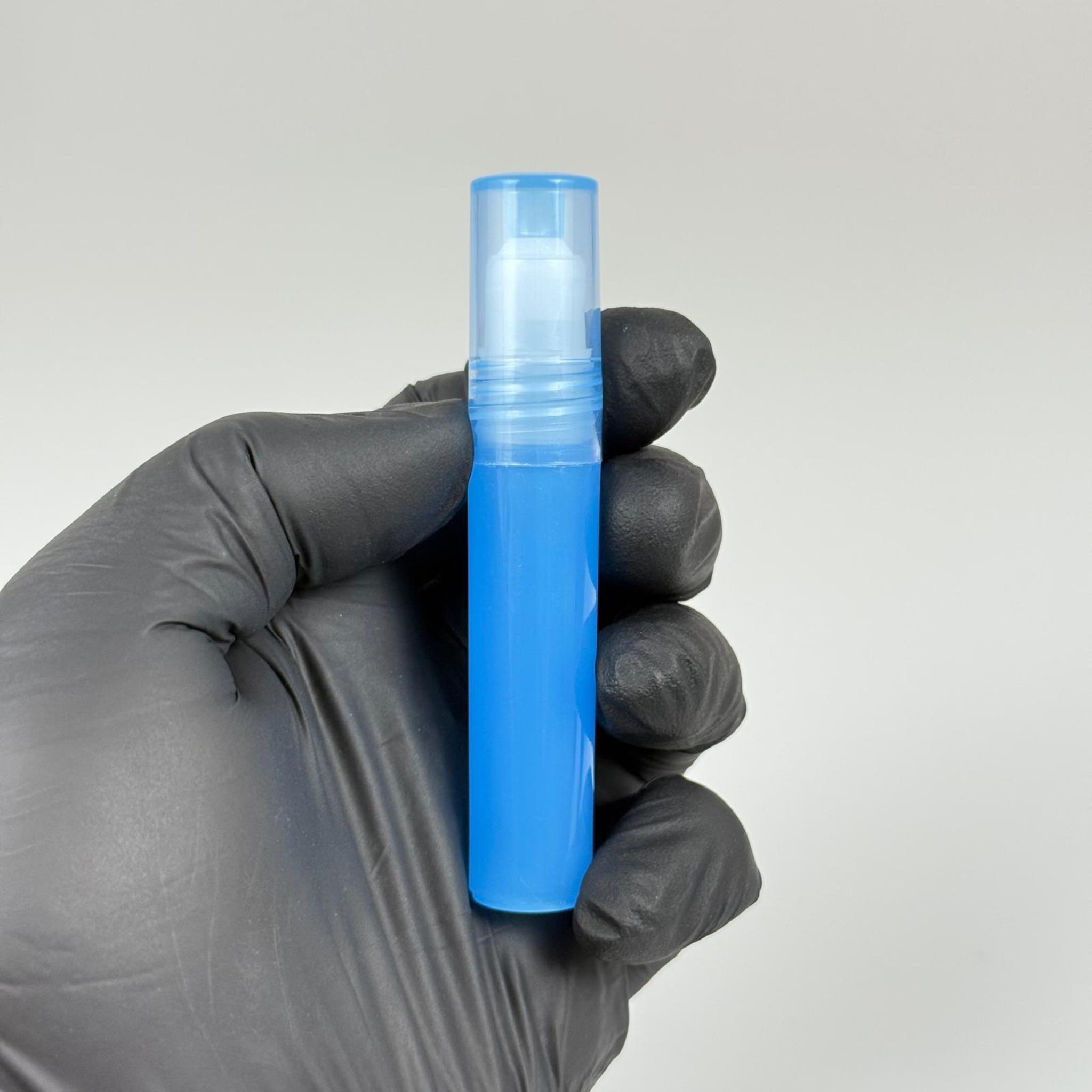 2,5 CC PLASTİK ROLL-ON ŞİŞE - BİLYELİ ŞİŞE - MİS ŞİŞESİ - ESANS ŞİŞESİ - KOKU - ŞİŞESİ - PARFÜMERİ ŞİŞESİ - MAVİ