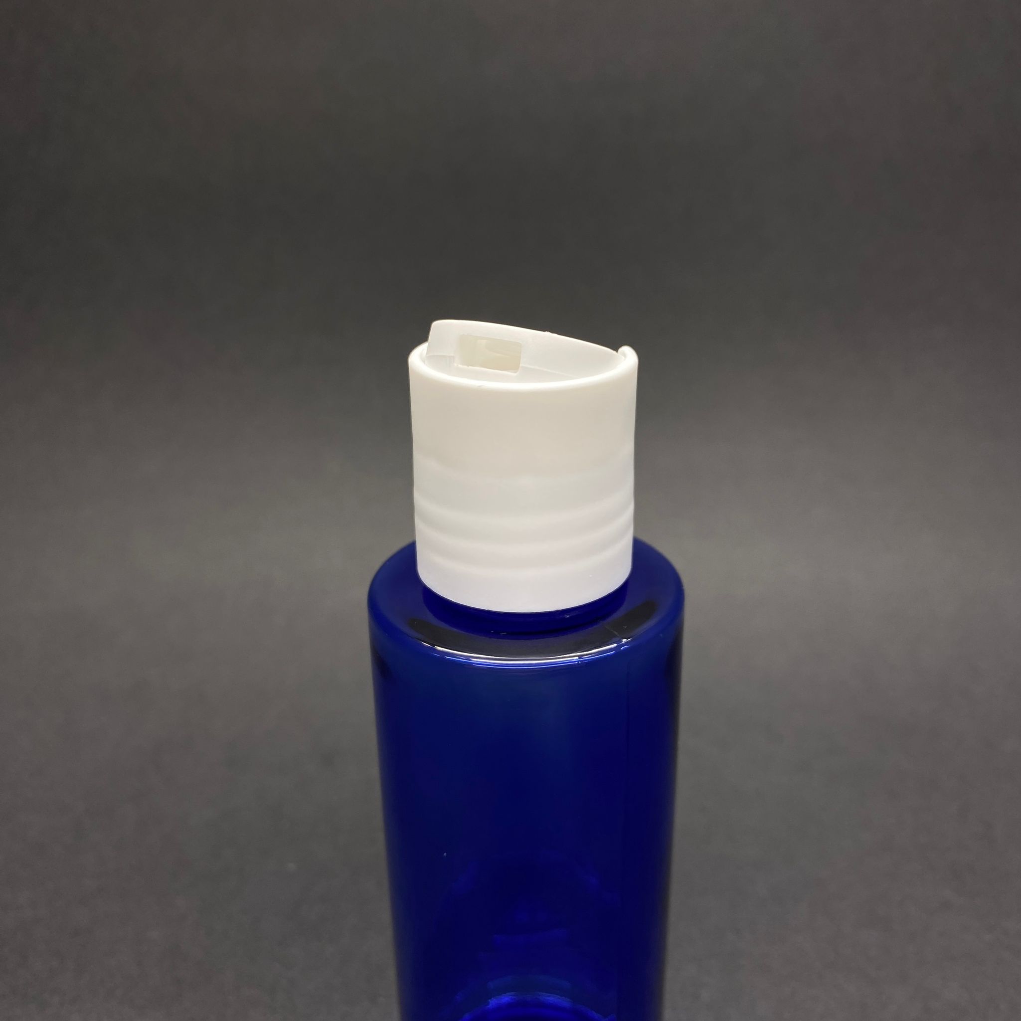 100 CC MAVİ KÜT BOYUNLU PET ŞAMPUAN ŞİŞESİ - 100 ML BEYAZ DİSKTOP ŞAMPUAN KAPAKLI