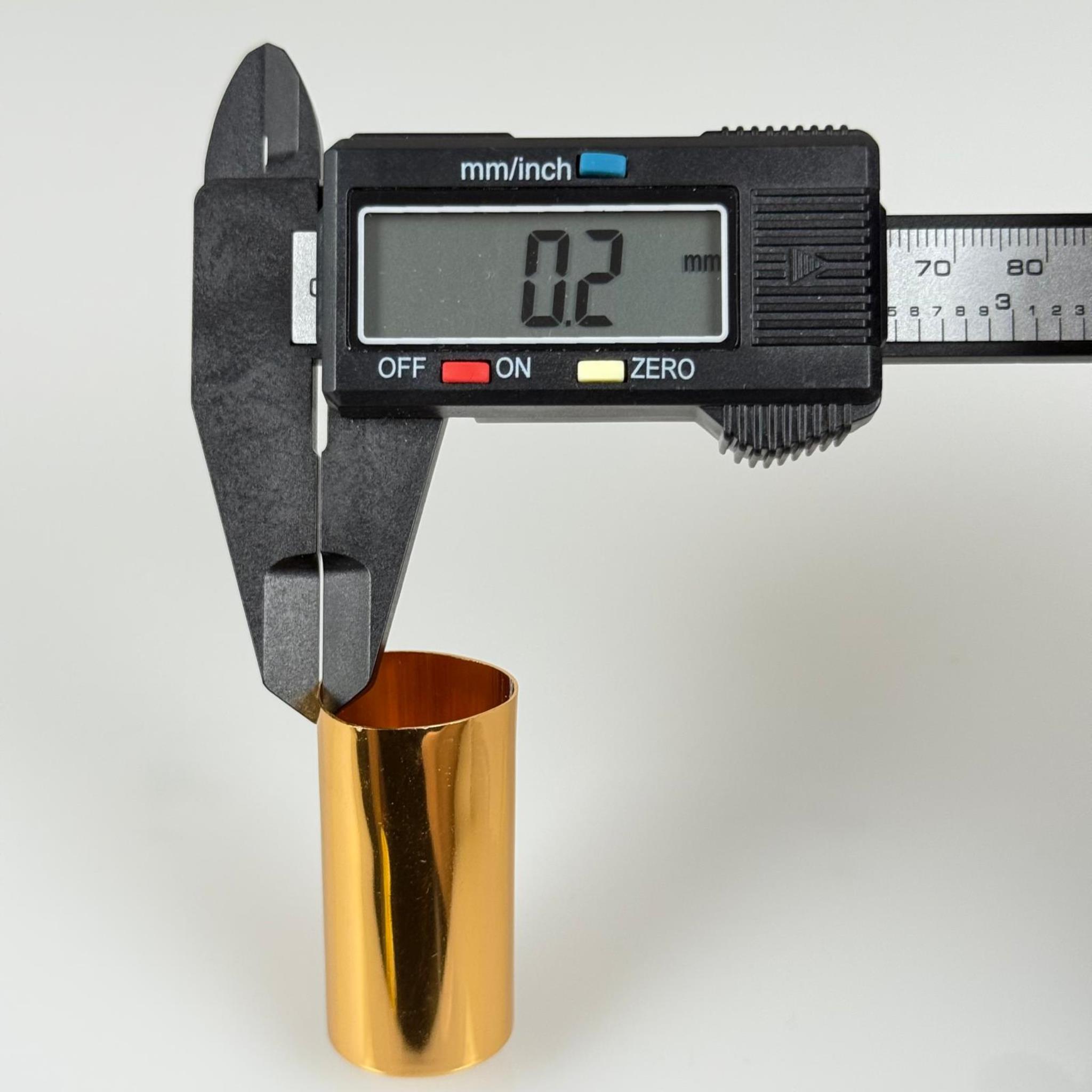 METAL KORUYUCU KAPAK GOLD RENK (18 MM DAMLALIK VE SPREY ÜZERİNE)