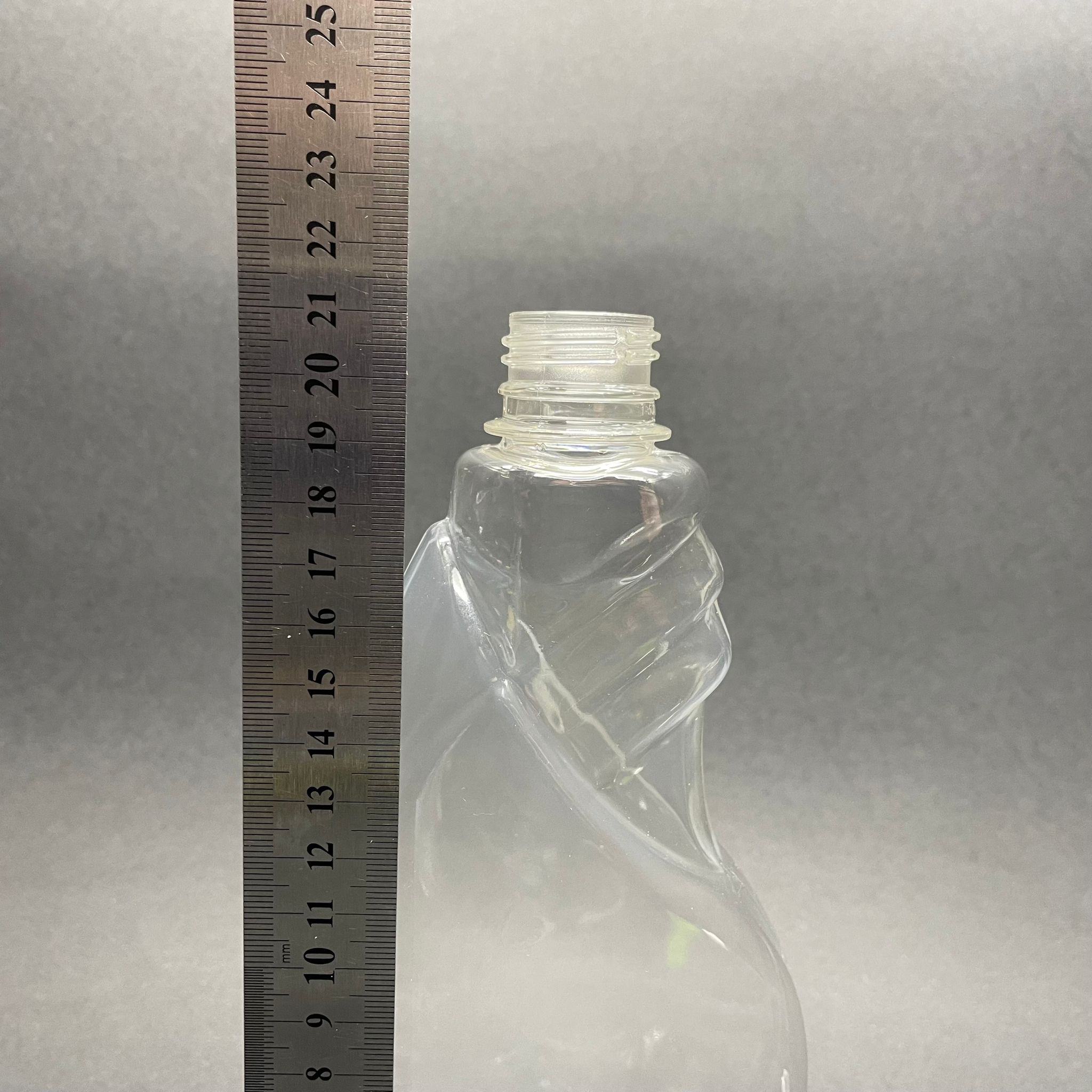 500 CC YASSI PET ŞİŞE KAPAKSIZ (28 AĞIZ) - 500 ML BOŞ CAM SİL ŞİŞESİ - YASSI CAMSİL ŞİŞESİ