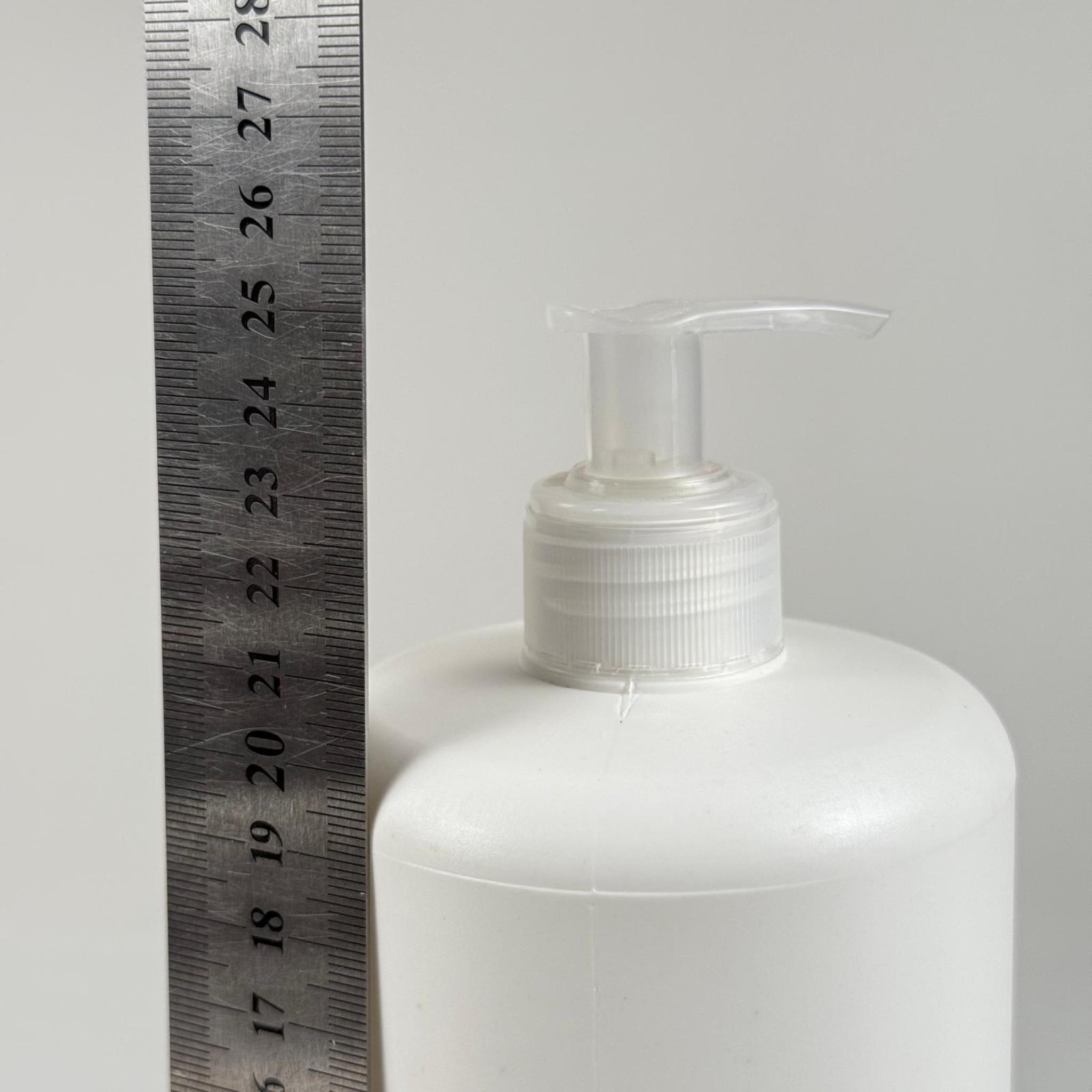 1000 CC BEYAZ PLASTİK ŞİŞE - ŞEFFAF POMPALI - 1000 ML PLASTİK ŞİŞE