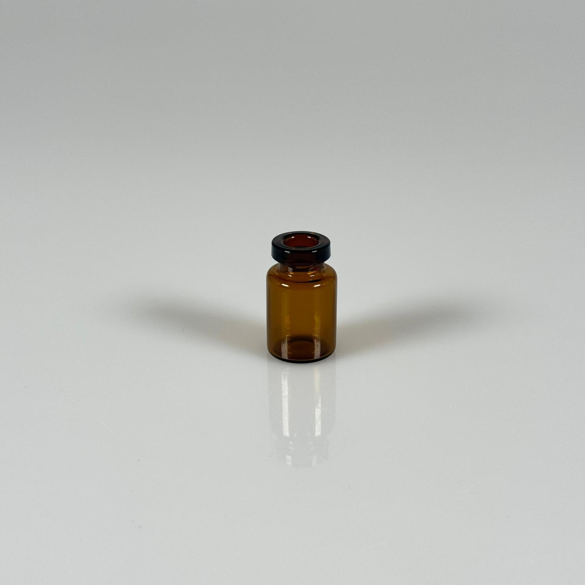 BOROSİLİKAT AMBER CAM ŞİŞE - 2 CC - 16x27 MM - ÇEKME CAM BORU FLAKON İNCE PENİSİLİN ŞİŞESİ - AĞIZ ÇAPI 13 MM