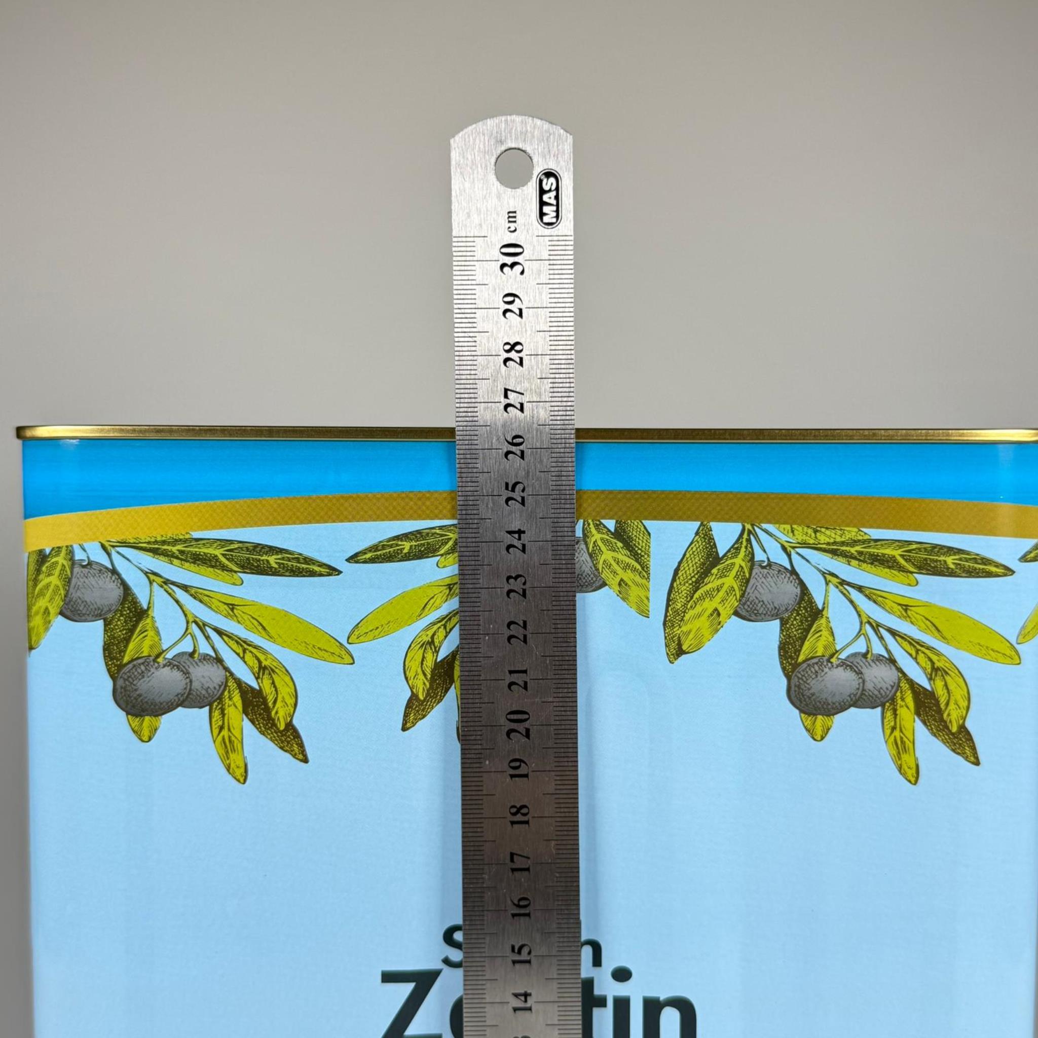 10 KG ZEYTİN TENEKESİ - BASKILI - 10 KİLO ZEYTİN TENEKESİ