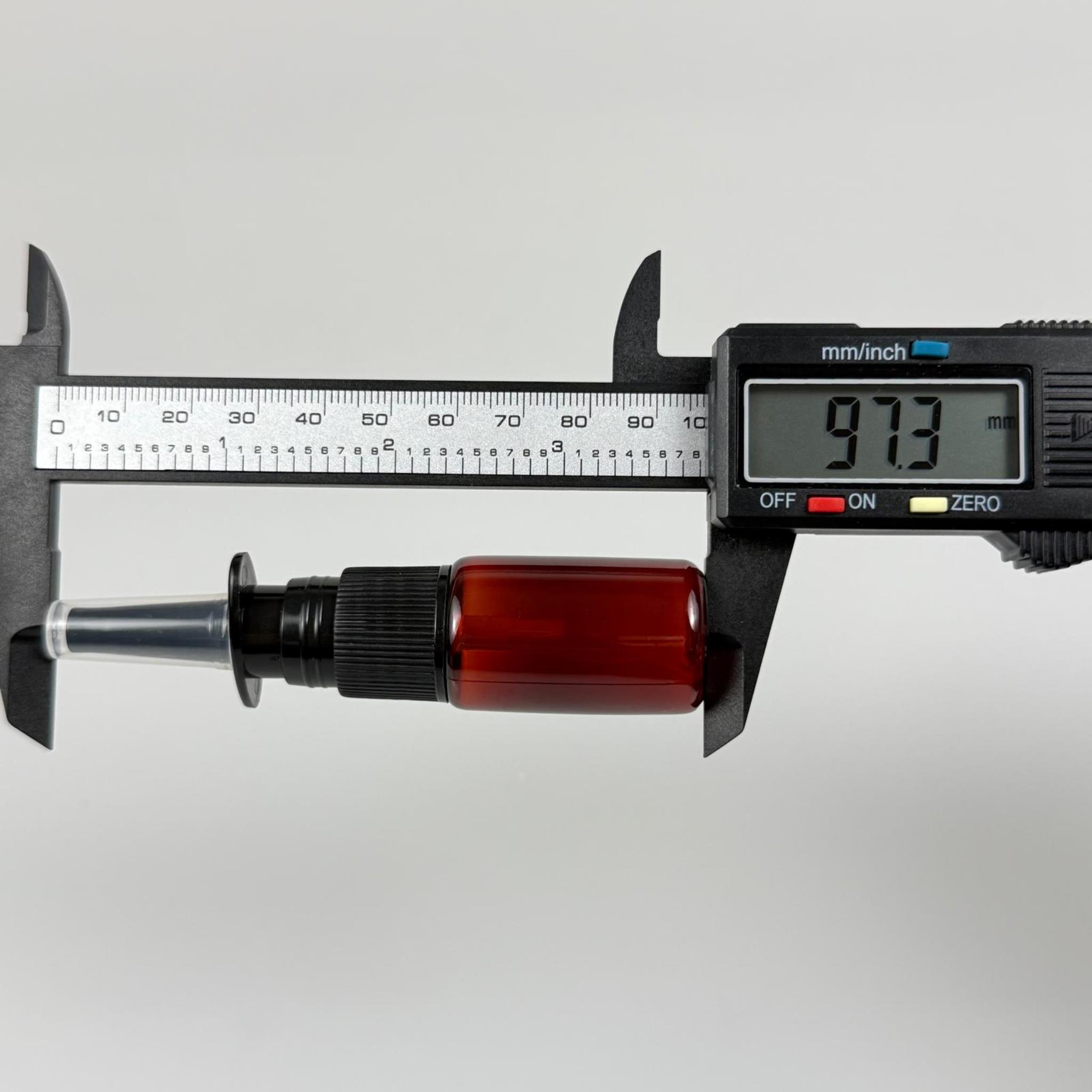 10 CC AMBER PET ŞİŞE- SİYAH NAZAL BURUN SPREYLİ 10 ML PLASTİK ŞİŞE