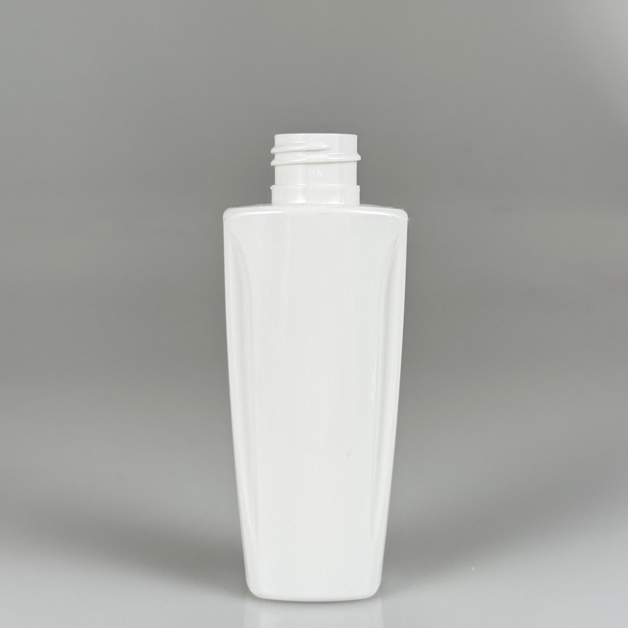 100 CC BEYAZ SERT PET ŞİŞE (LOREAL PARİS MODEL) 24 AĞIZ - 100 ML KOZMETİK PET ŞİŞE
