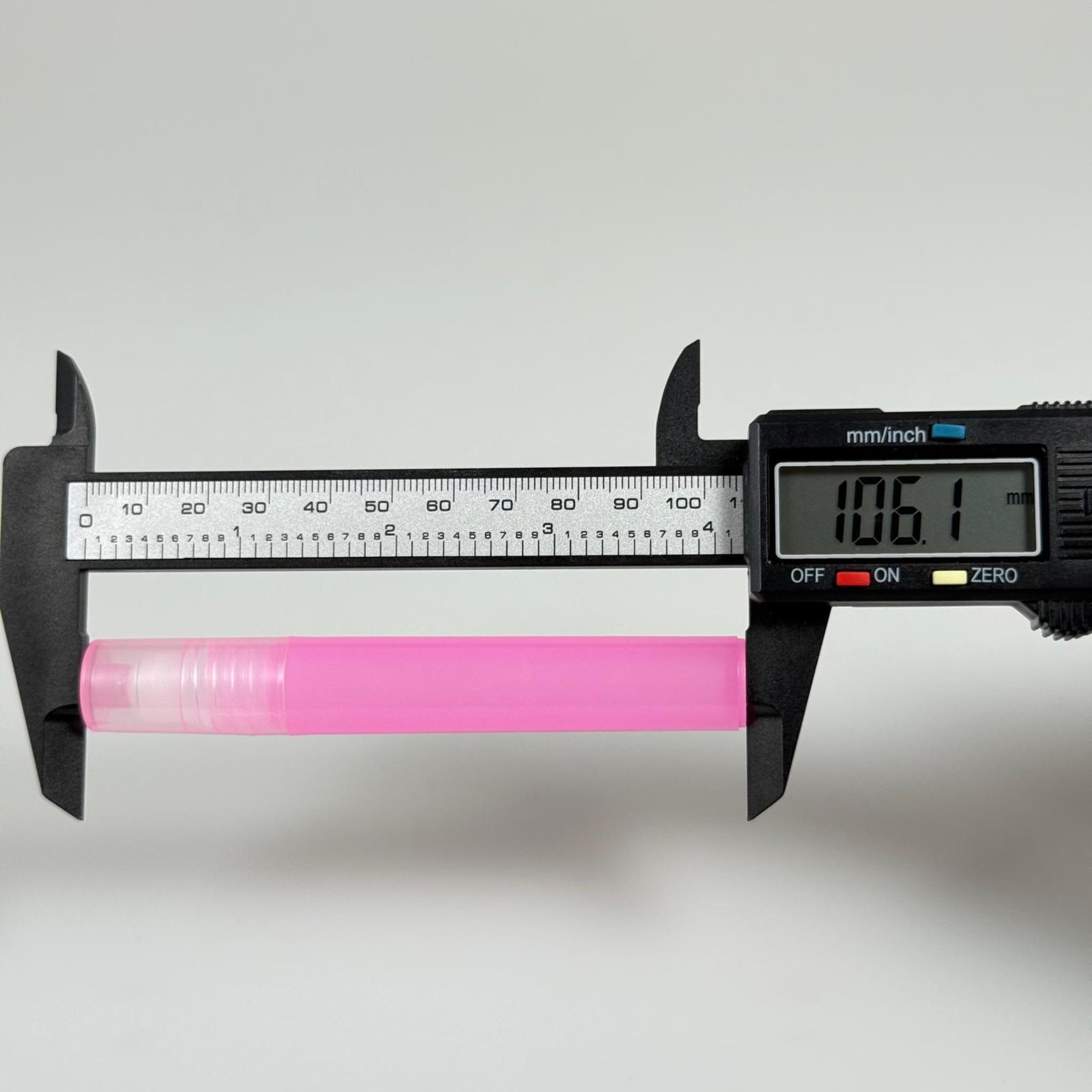 4,5 CC PLASTİK ROLL-ON ŞİŞE - BİLYELİ ŞİŞE - MİS ŞİŞESİ - ESANS ŞİŞESİ - KOKU - ŞİŞESİ - PARFÜMERİ ŞİŞESİ - PEMBE