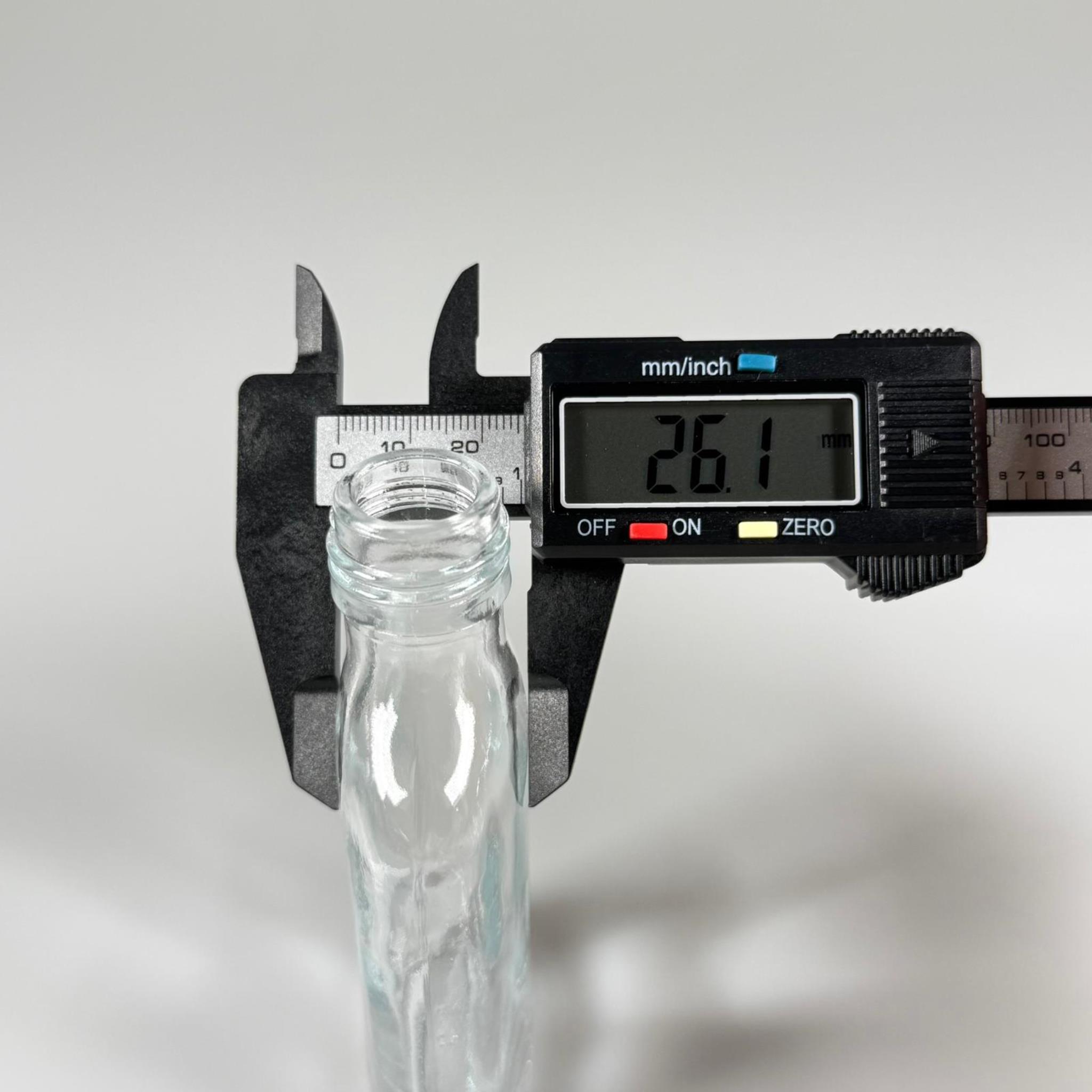 50 CC YASSI CAM COLD BREW ŞİŞE - SOĞUK KAHVE ŞİŞESİ -  KAPAKSIZ (24 AĞIZ) - 50 ML YASSI CAM ŞİŞE