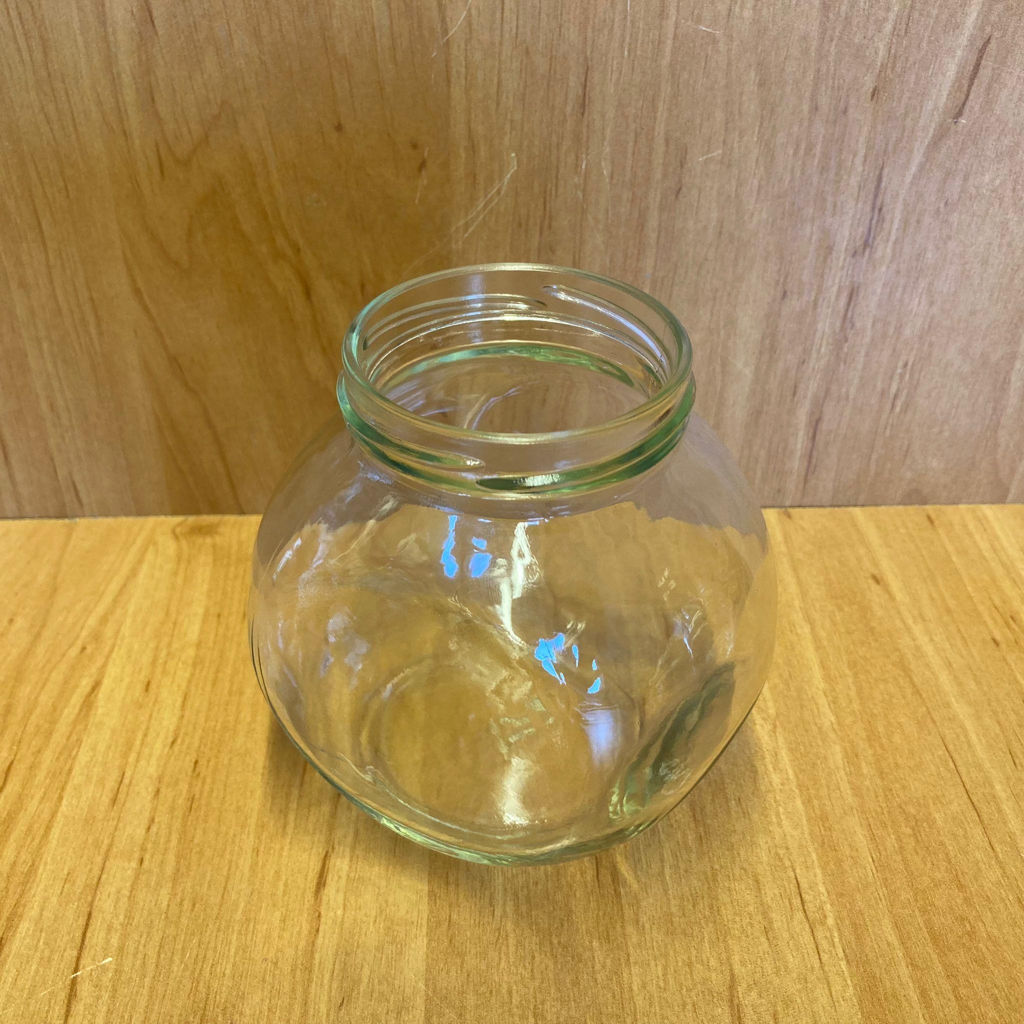 500 CC ÇİFTDİPLİ CAM KAVANOZ (66 AĞIZ) KAPAKSIZ - 500 ML YATIK KAVANOZ - ŞİŞECAM ÜRÜN KODU: 151350