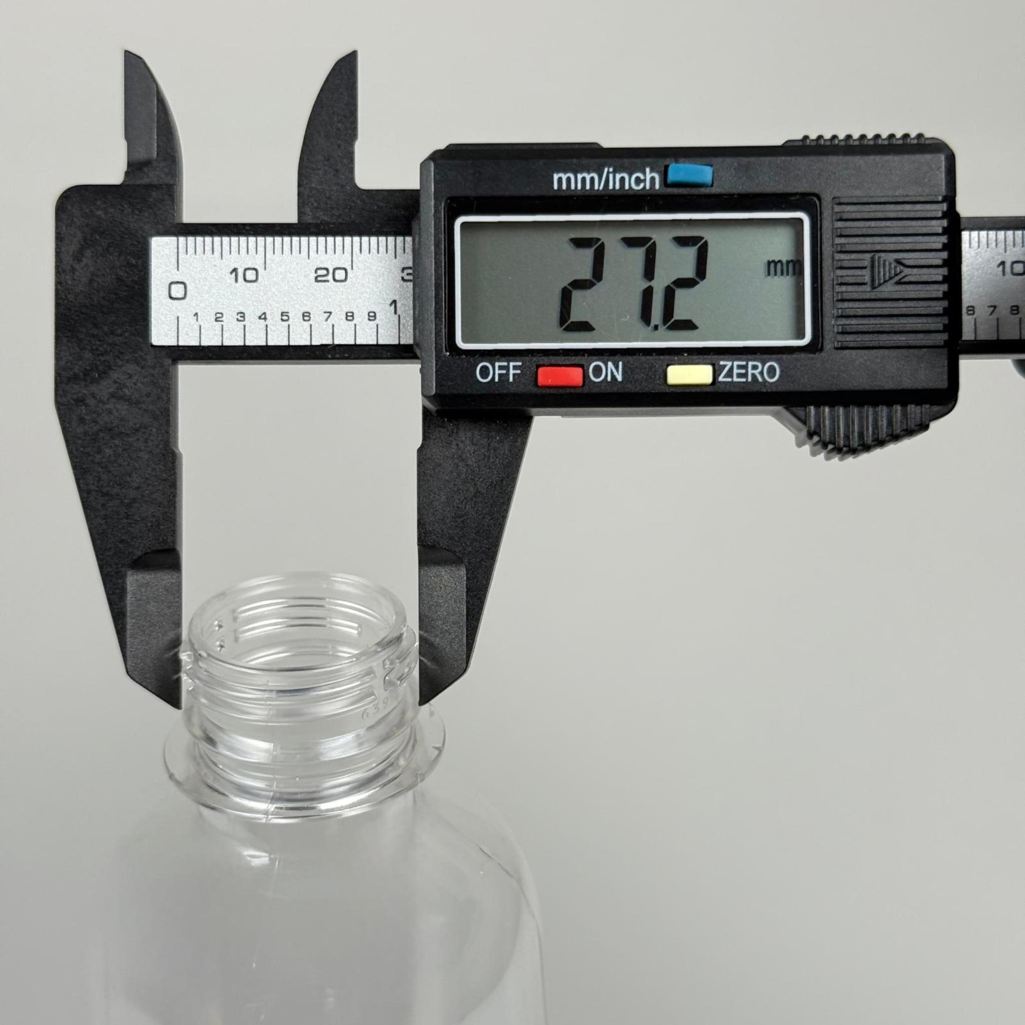 330 CC DÜZ UZUN MODEL ŞEFFAF PET ŞİŞE KAPAKSIZ (28 AĞIZ)