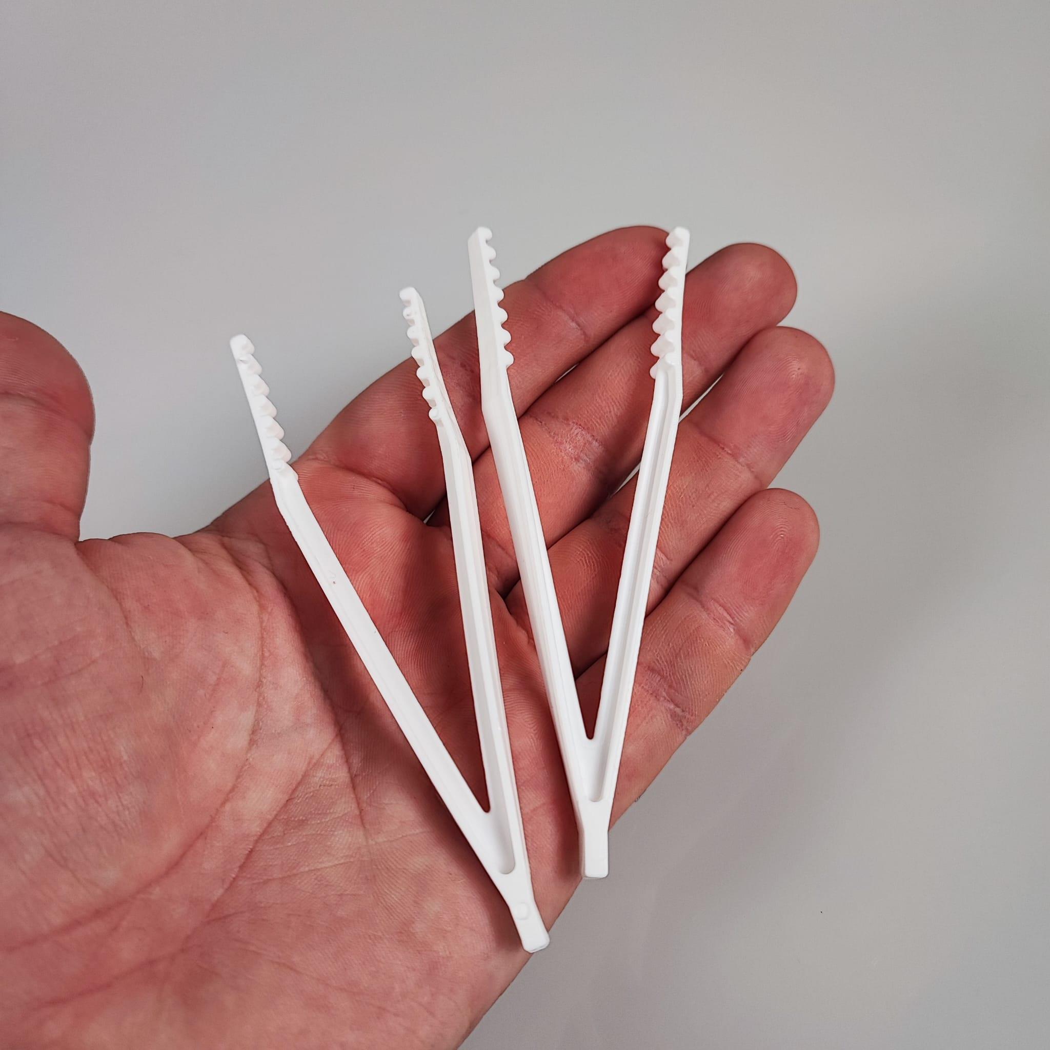 MAŞA PLASTİK - BEYAZ - 10 CM - GIDAYA UYGUN